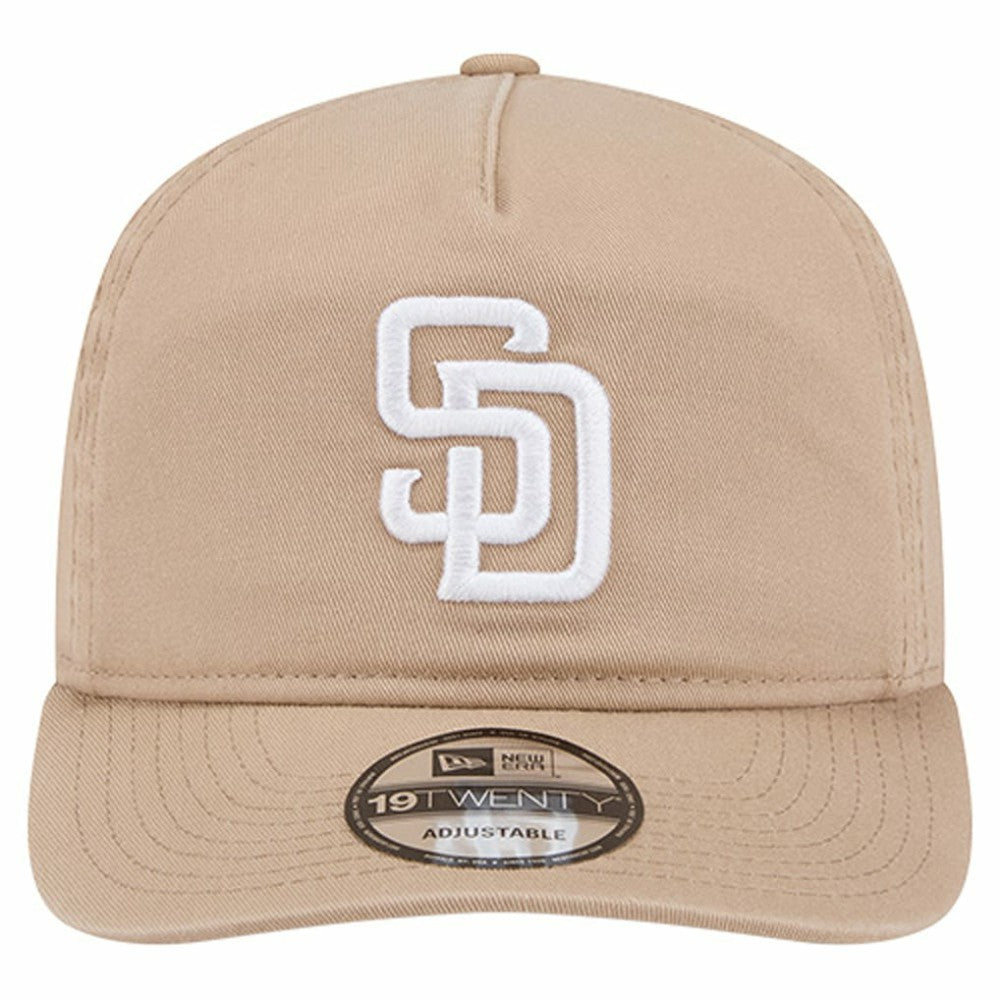 San Diego Padres New Era Cam 19TWENTY Adjustable Hat - Light Beige Hats