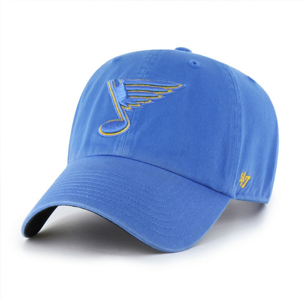 NHL St. Louis Blues '47 Core Logo Clean Up Adjustable Hat - Blue
