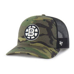 NHL Boston Bruins '47 Trucker Snapback Hat - Camo