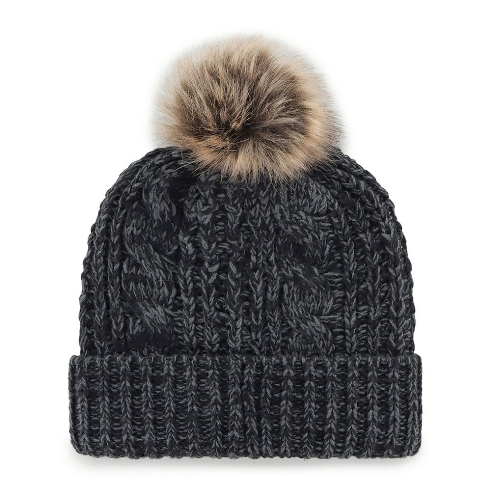 NHL Boston Bruins '47 Women's Meeko Cuffed Knit Hat - Black