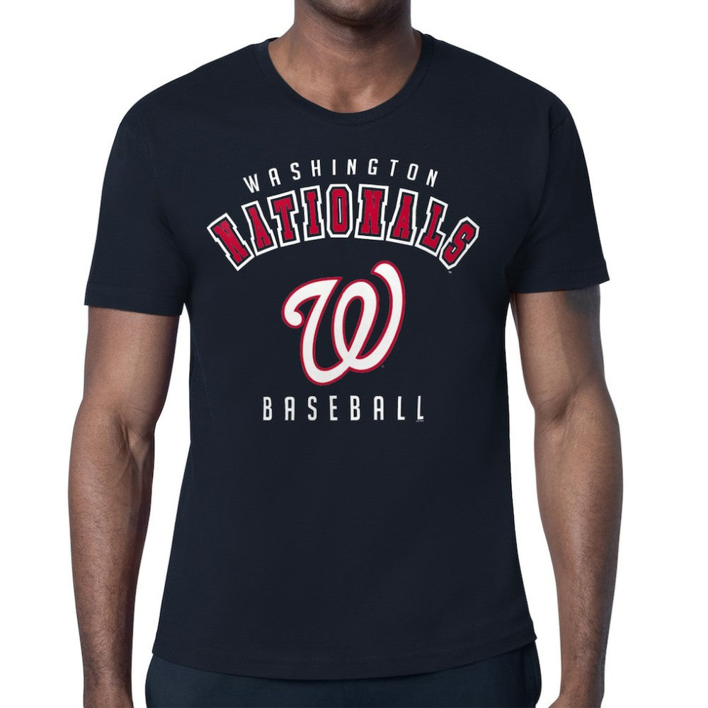 Washington Nationals Starter Team Logo T-Shirt - Navy T-shirts
