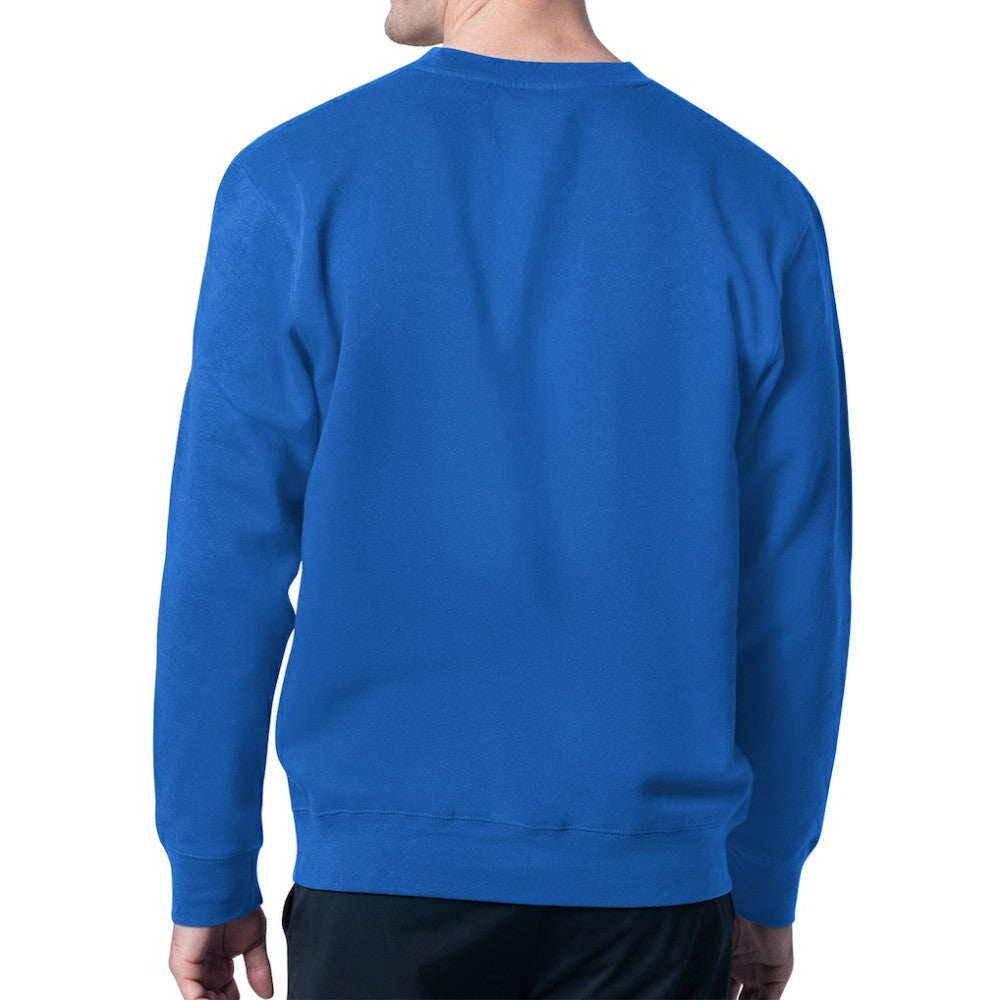 Chicago Cubs Starter Team Logo Fleece Pullover Sweatshirt - Royal Pullover