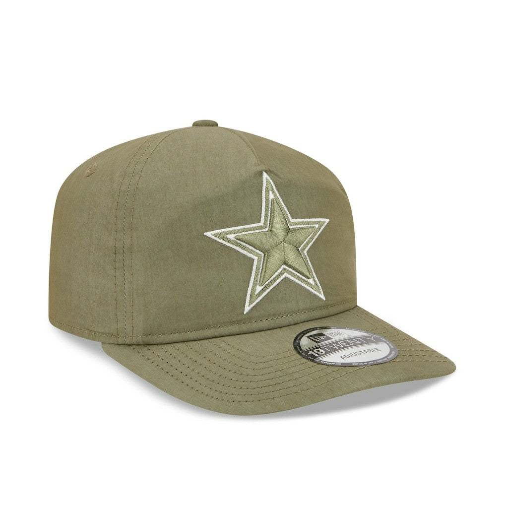 Dallas Cowboys New Era Male Adult Nylon 19TWENTY Adjustable Hat Olive