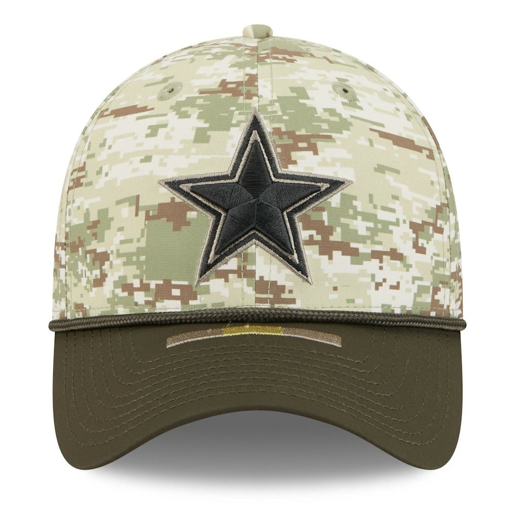 Dallas Cowboys New Era 2025 Salute to Service 39THIRTY Flex Hat Camo