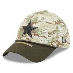 Dallas Cowboys New Era 2025 Salute to Service 39THIRTY Flex Hat Camo