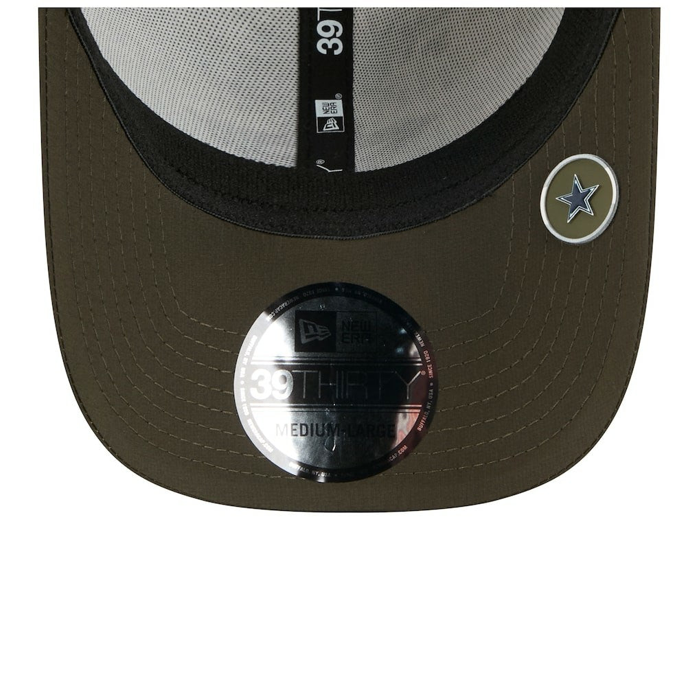 Dallas Cowboys New Era 2025 Salute to Service 39THIRTY Flex Hat Camo