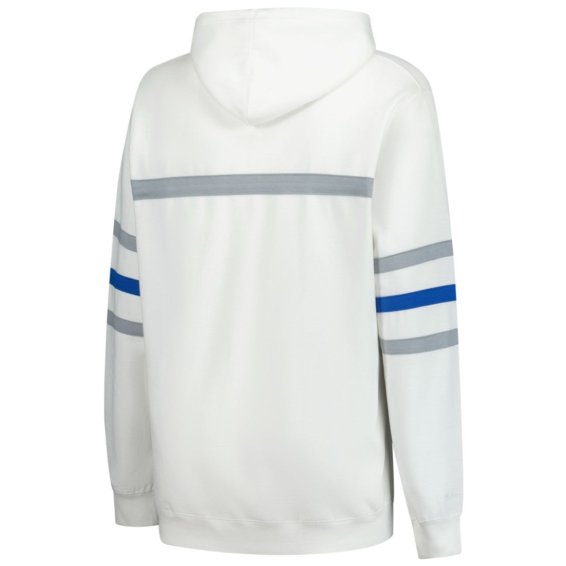 Detroit Lions Women's Plus Size Head Coach Throwback Pullover Hoodie White