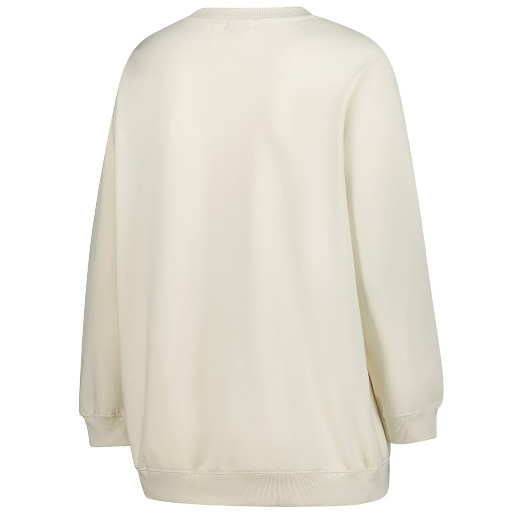 Seattle Seahawks Women's Plus Size Shooting Star Sweatshirt Cream
