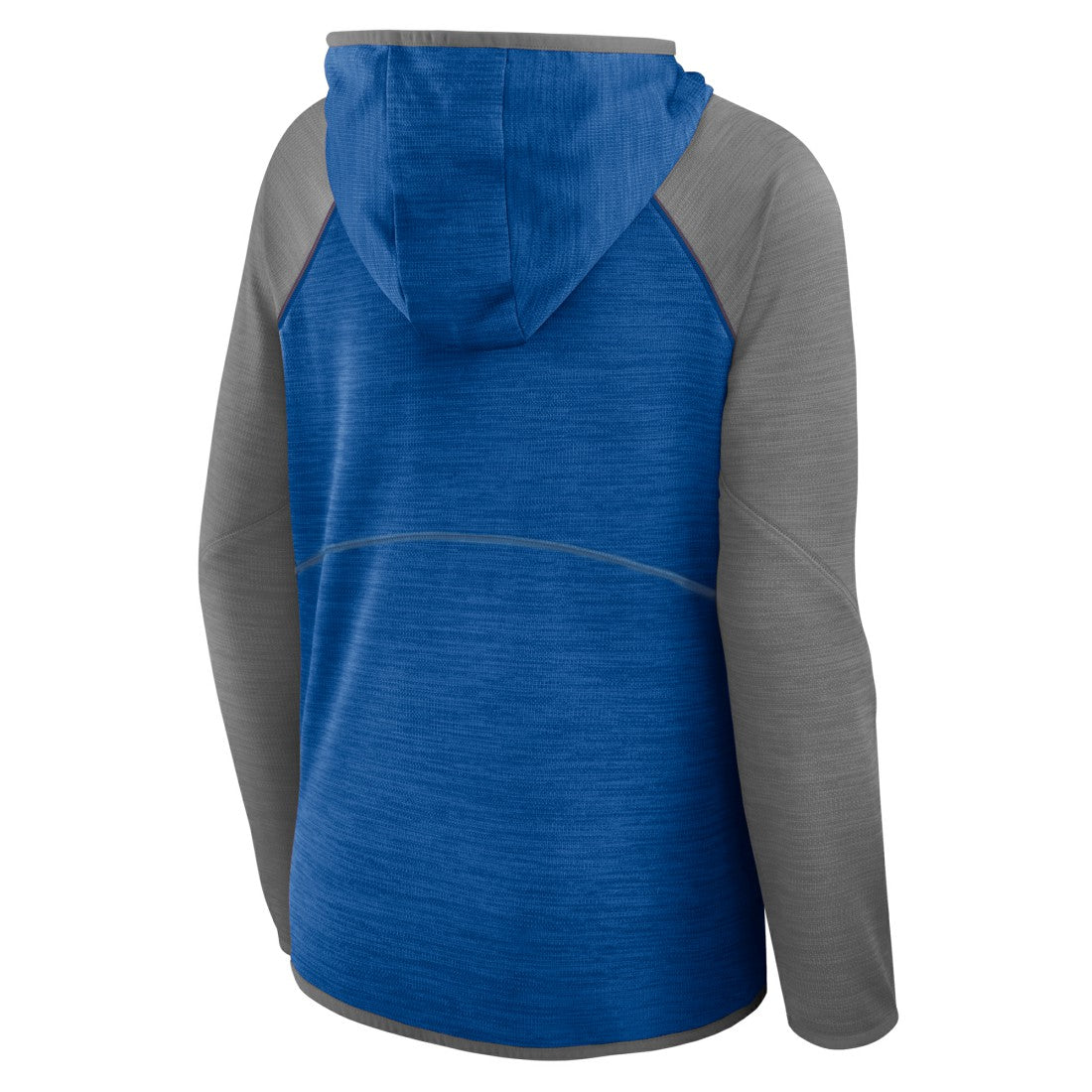 Detroit Lions Women's Plus Size End Around Pass Full-Zip Hoodie Blue
