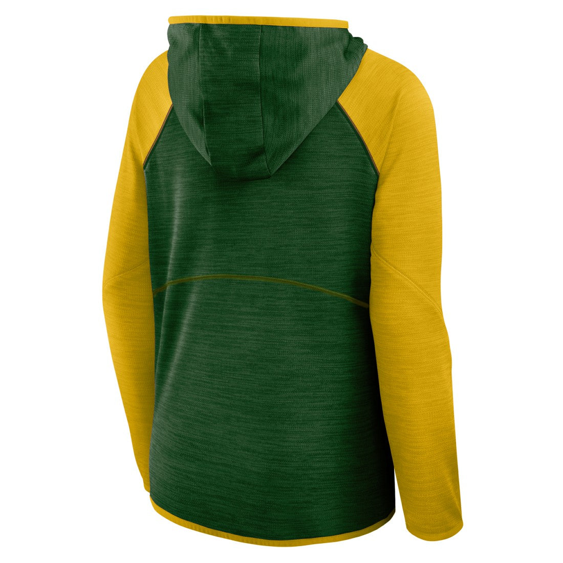 Green Bay Packers Women's Plus Size End Around Pass Full-Zip Hoodie Green