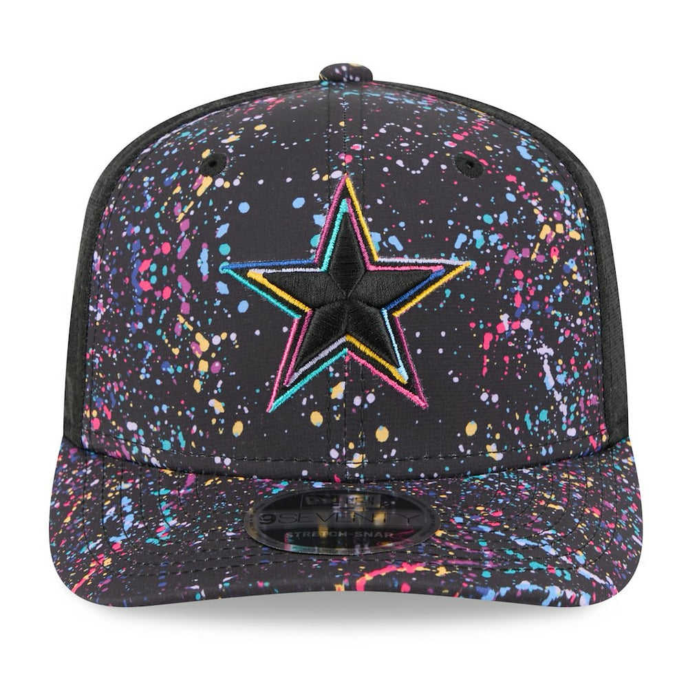 Dallas Cowboys New Era 2025 NFL Crucial Catch 9SEVENTY Adjustable Hat Black