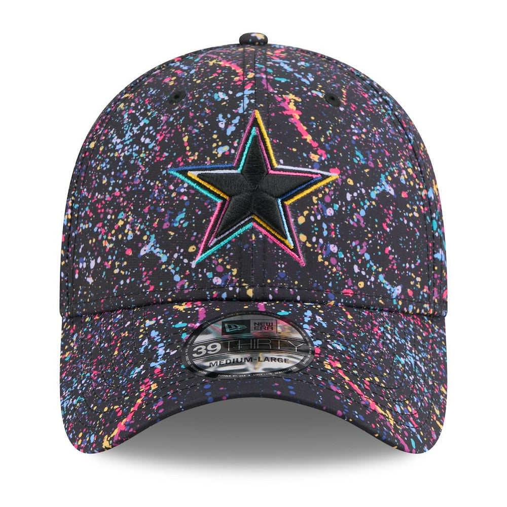 Dallas Cowboys New Era 2025 NFL Crucial Catch 39THIRTY Flex Hat Black