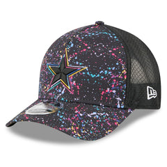 Dallas Cowboys New Era 2025 NFL Crucial Catch 9FORTY Adjustable Hat Black