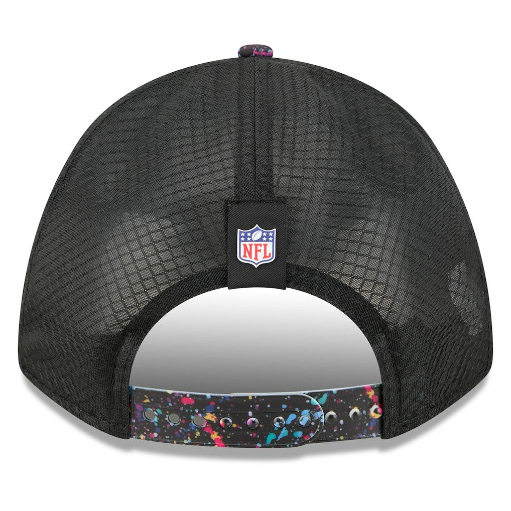 Dallas Cowboys New Era 2025 NFL Crucial Catch 9FORTY Adjustable Hat Black