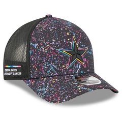 Dallas Cowboys New Era Youth 2025 NFL Crucial Catch 9FORTY Adjustable Hat Black