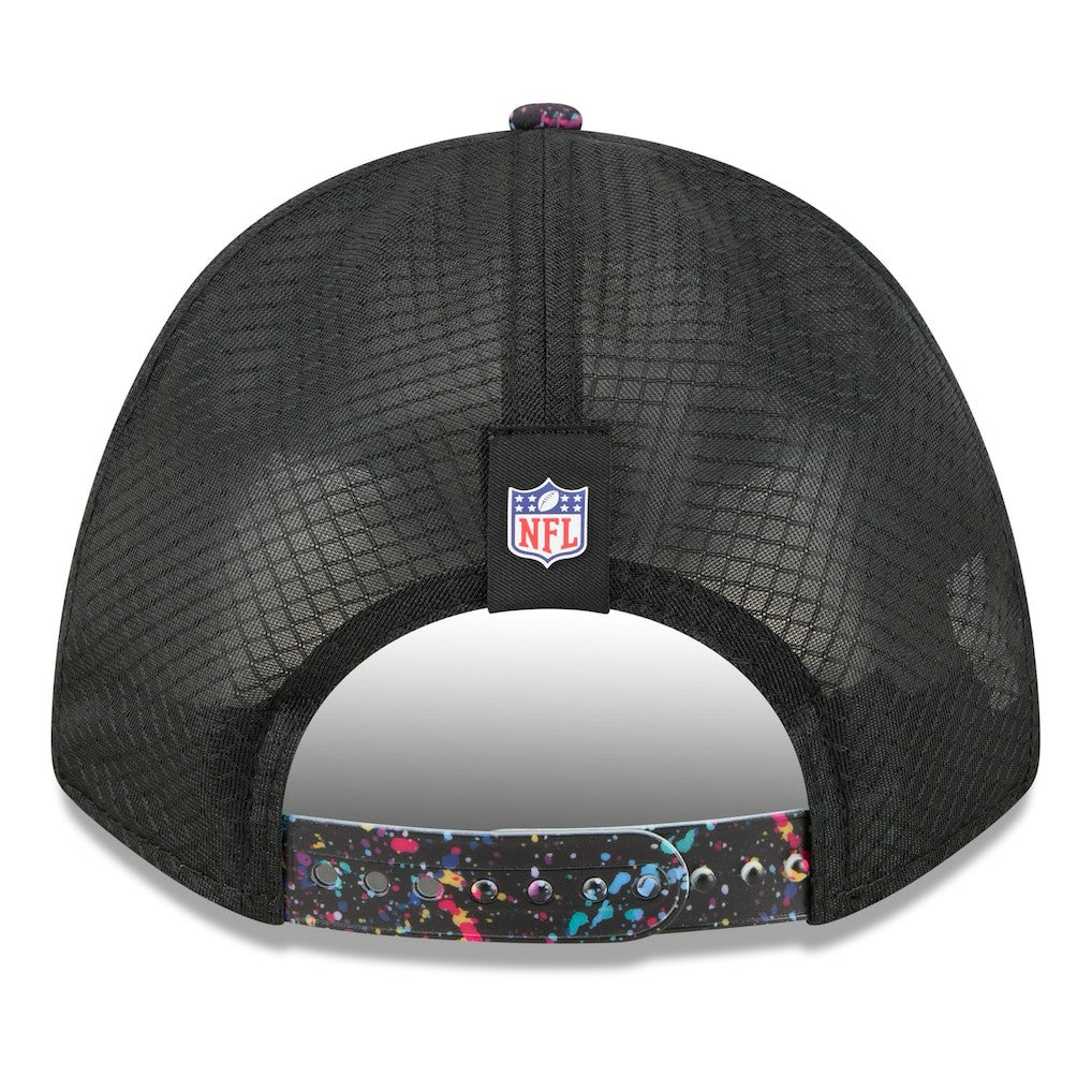 Dallas Cowboys New Era Youth 2025 NFL Crucial Catch 9FORTY Adjustable Hat Black