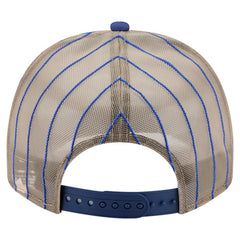 Los Angeles Dodgers New Era Vintage Arched Foam Front 9FIFTY A-Frame Adjustable Trucker Hat - Royal Hats