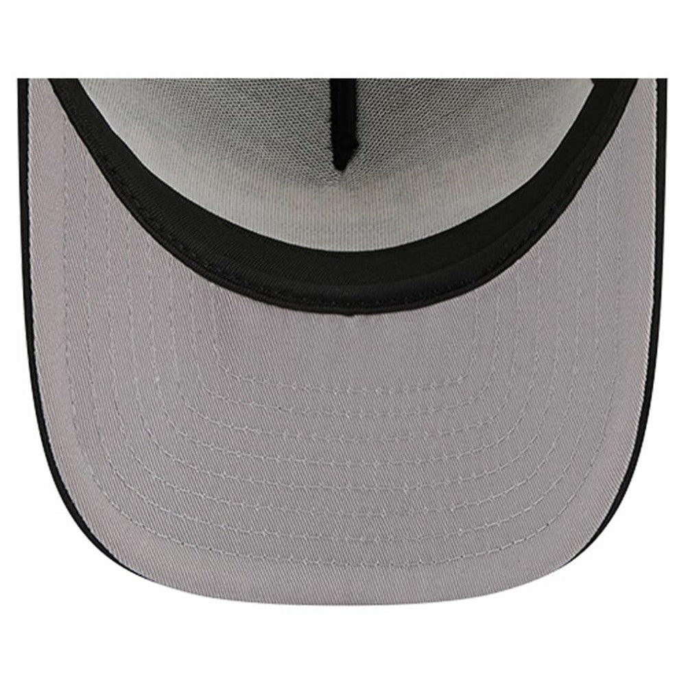 San Francisco Giants New Era Vintage Arched Foam Front 9FIFTY A-Frame Adjustable Trucker Hat - Black Hats
