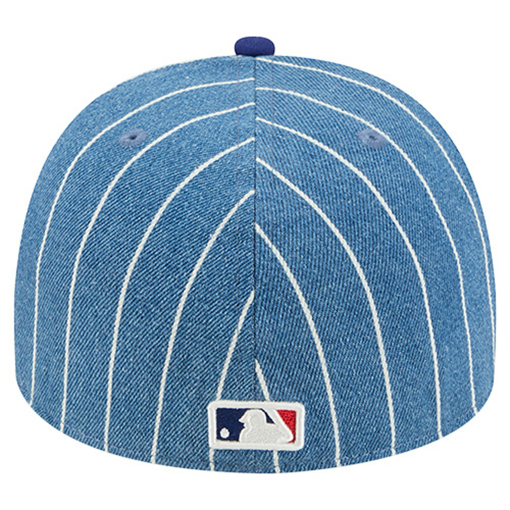 Los Angeles Dodgers New Era Parallel A-Frame 59FIFTY Fitted Hat - Blue/Royal Hats