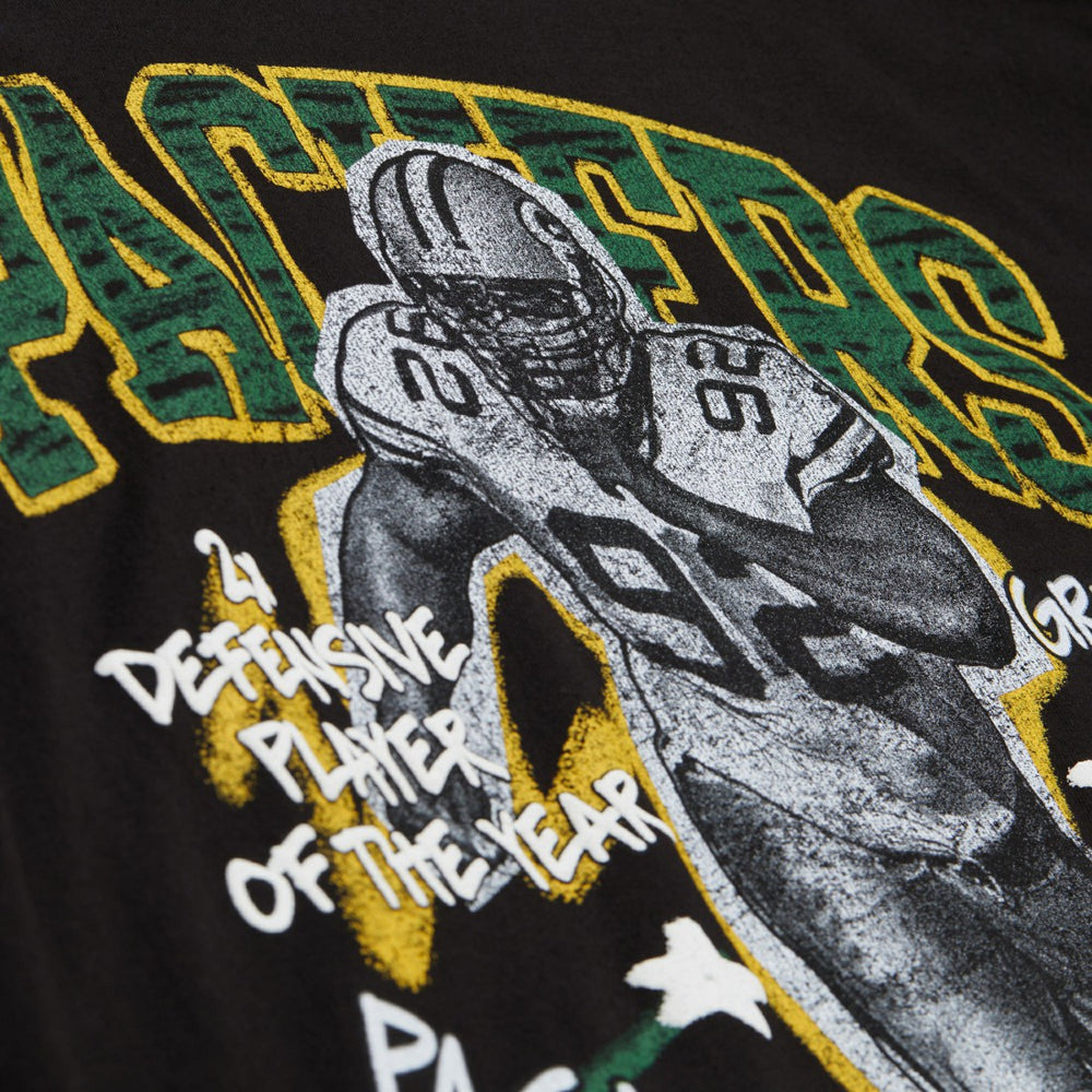 Reggie White Green Bay Packers Chalked Up Player Graphic T-Shirt Black