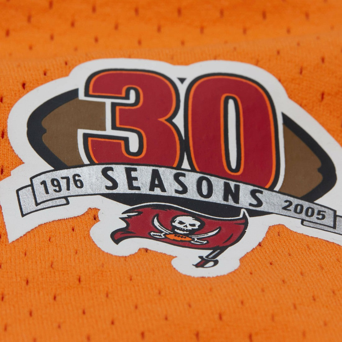 Warren Sapp Tampa Bay Buccaneers Retired Player Name & Number Mesh Top Orange