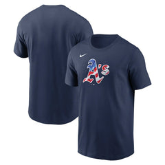 Athletics Nike Americana T-Shirt - Navy T-shirts