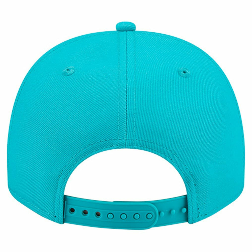 Miami Dolphins New Era Local Play A-Frame 9FIFTY Snapback Hat Aqua