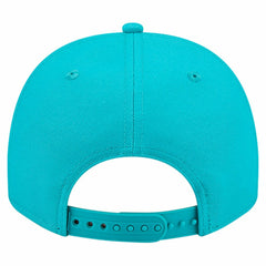 Miami Dolphins New Era Local Play A-Frame 9FIFTY Snapback Hat Aqua