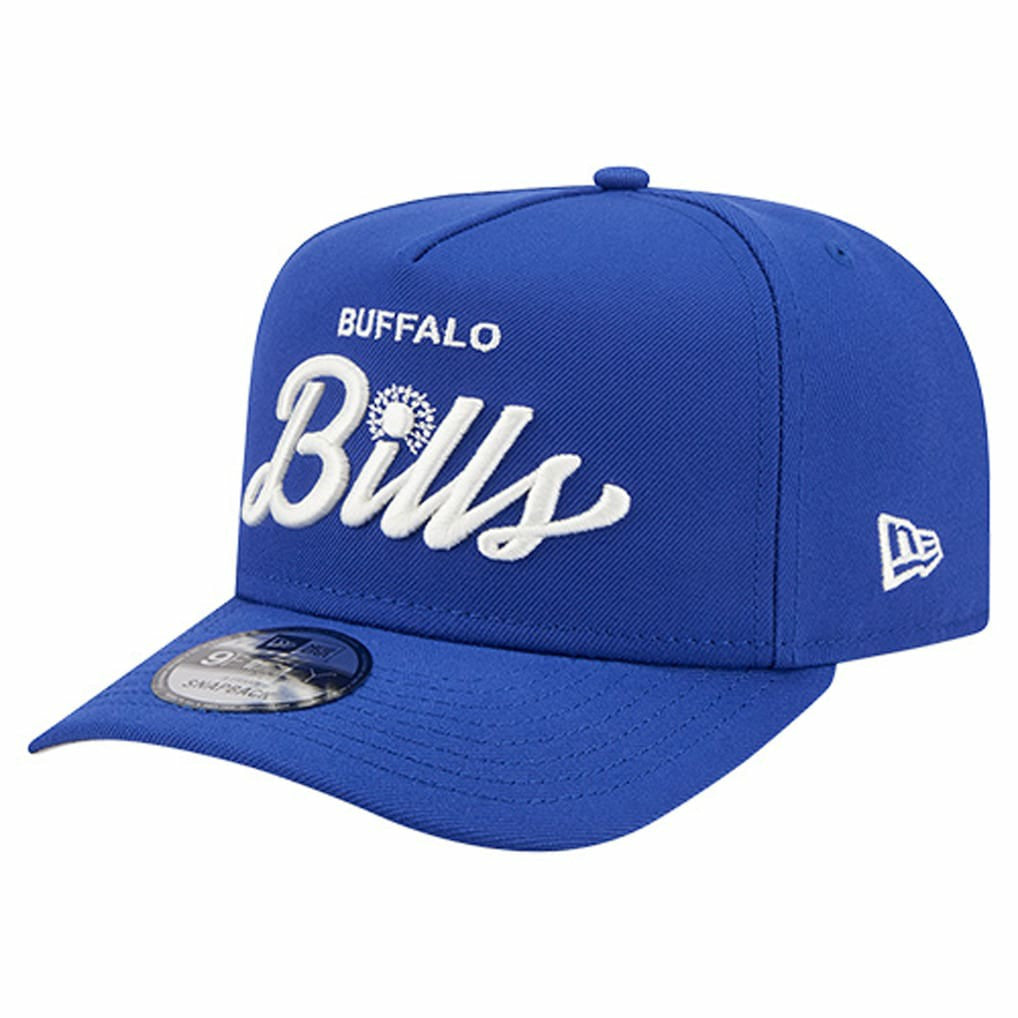 Buffalo Bills New Era Local Play A-Frame 9FIFTY Snapback Hat Royal