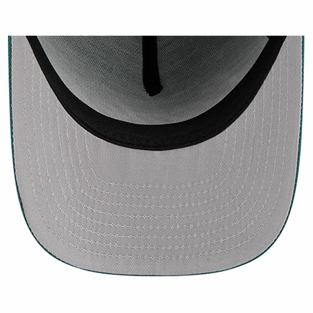 Philadelphia Eagles New Era Local Play A-Frame 9FIFTY Snapback Hat Midnight Green