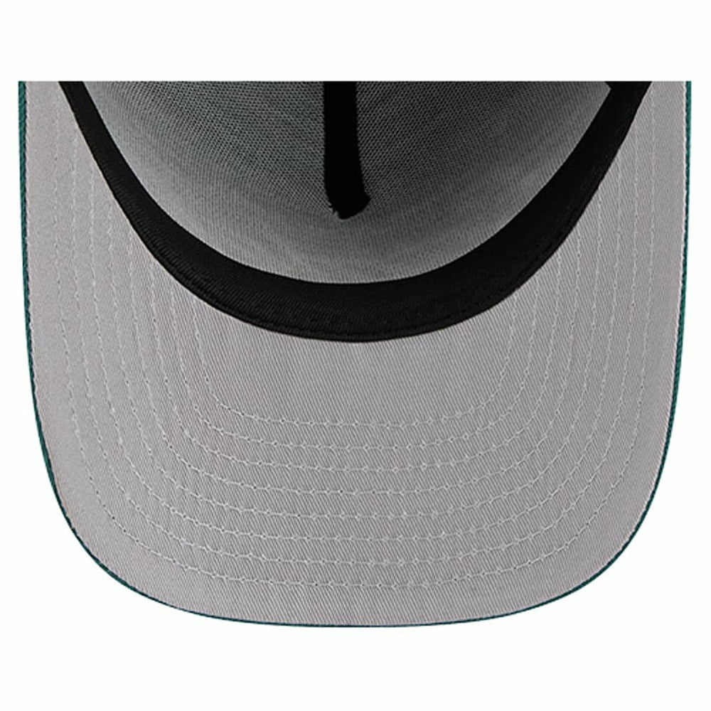 Philadelphia Eagles New Era Local Play A-Frame 9FIFTY Snapback Hat Midnight Green