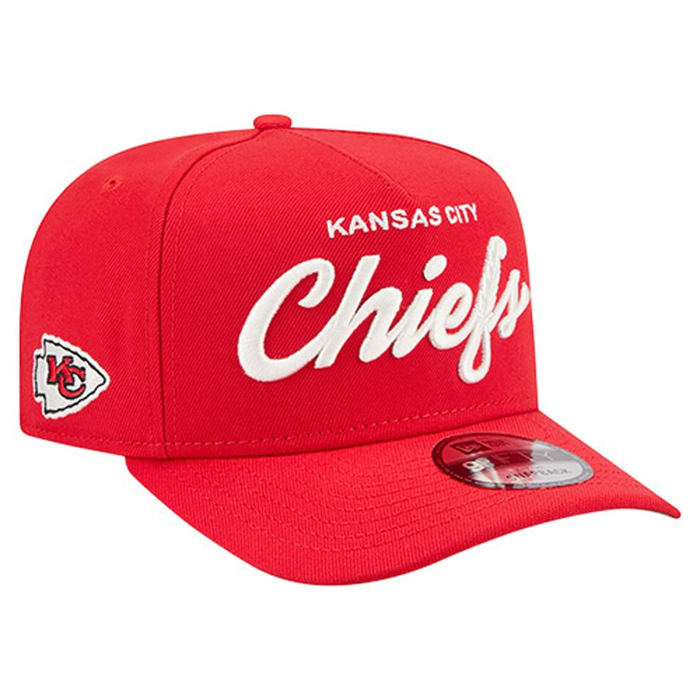 Kansas City Chiefs New Era Local Play A-Frame 9FIFTY Snapback Hat Red