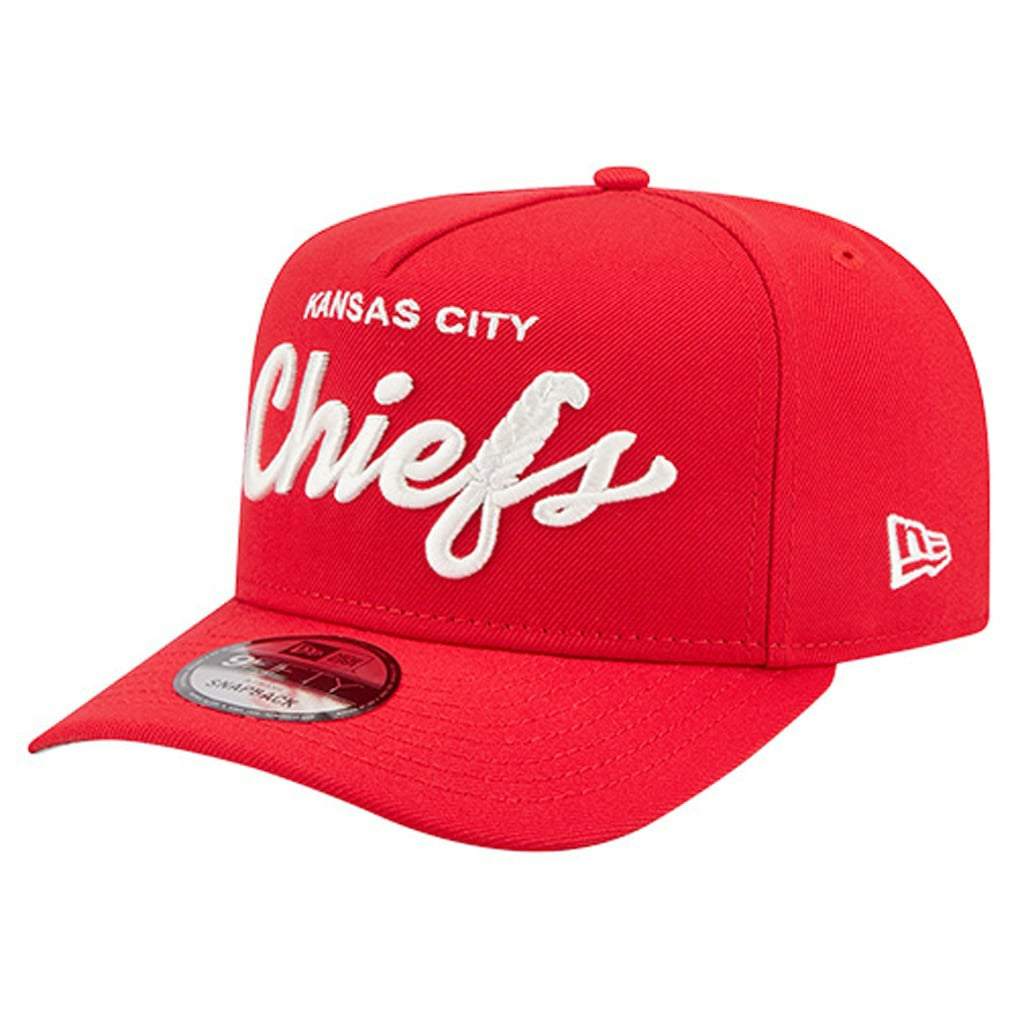 Kansas City Chiefs New Era Local Play A-Frame 9FIFTY Snapback Hat Red