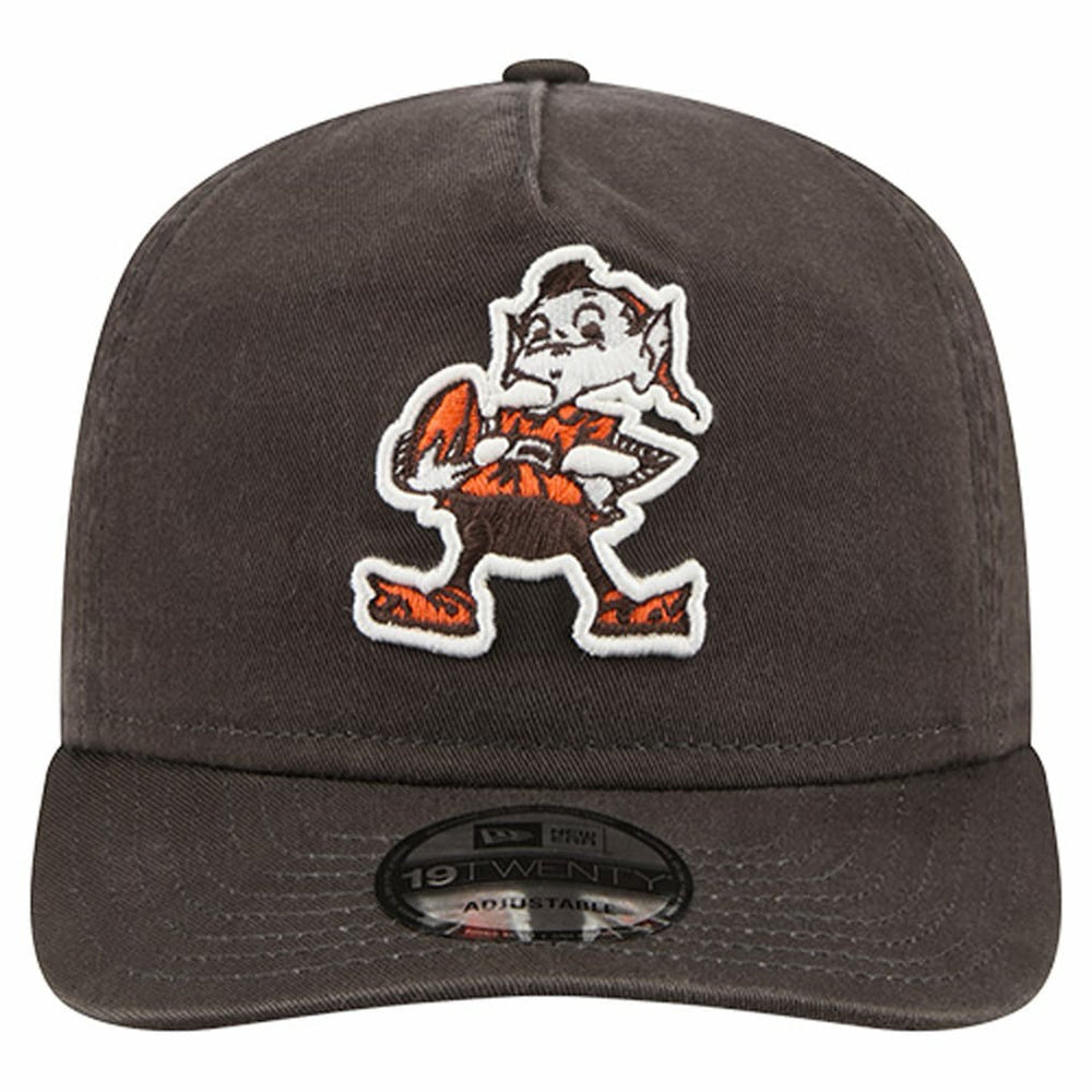Cleveland Browns New Era Championship 19TWENTY Adjustable Hat Brown
