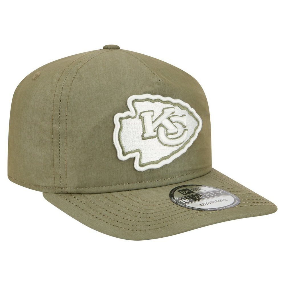 Kansas City Chiefs New Era Nylon 19TWENTY Adjustable Hat Olive