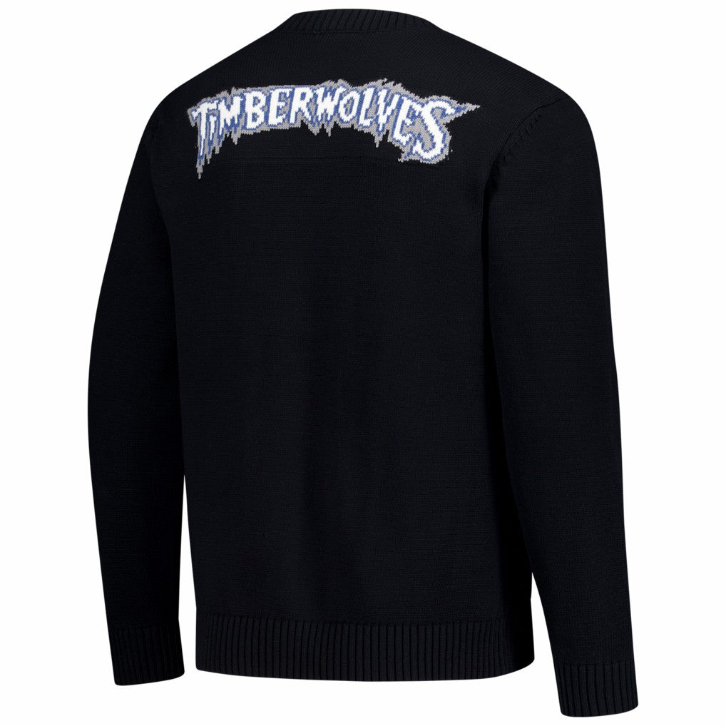 Minnesota Timberwolves The Wild Collective Unisex City Edition Full-Button Cardigan Black