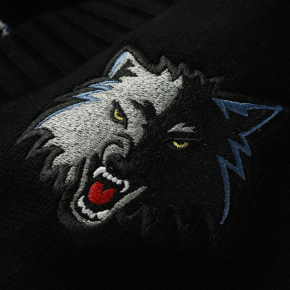 Minnesota Timberwolves The Wild Collective Unisex City Edition Full-Button Cardigan Black