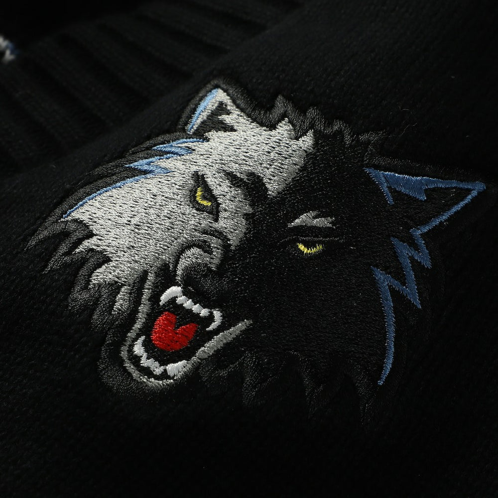 Minnesota Timberwolves The Wild Collective Unisex City Edition Full-Button Cardigan Black