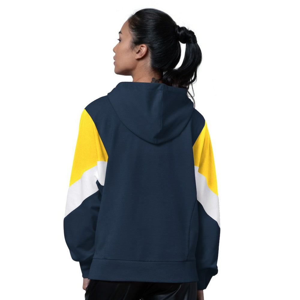 Milwaukee Brewers Starter Women's Scrimmage Pullover Hoodie - Navy Hoodies