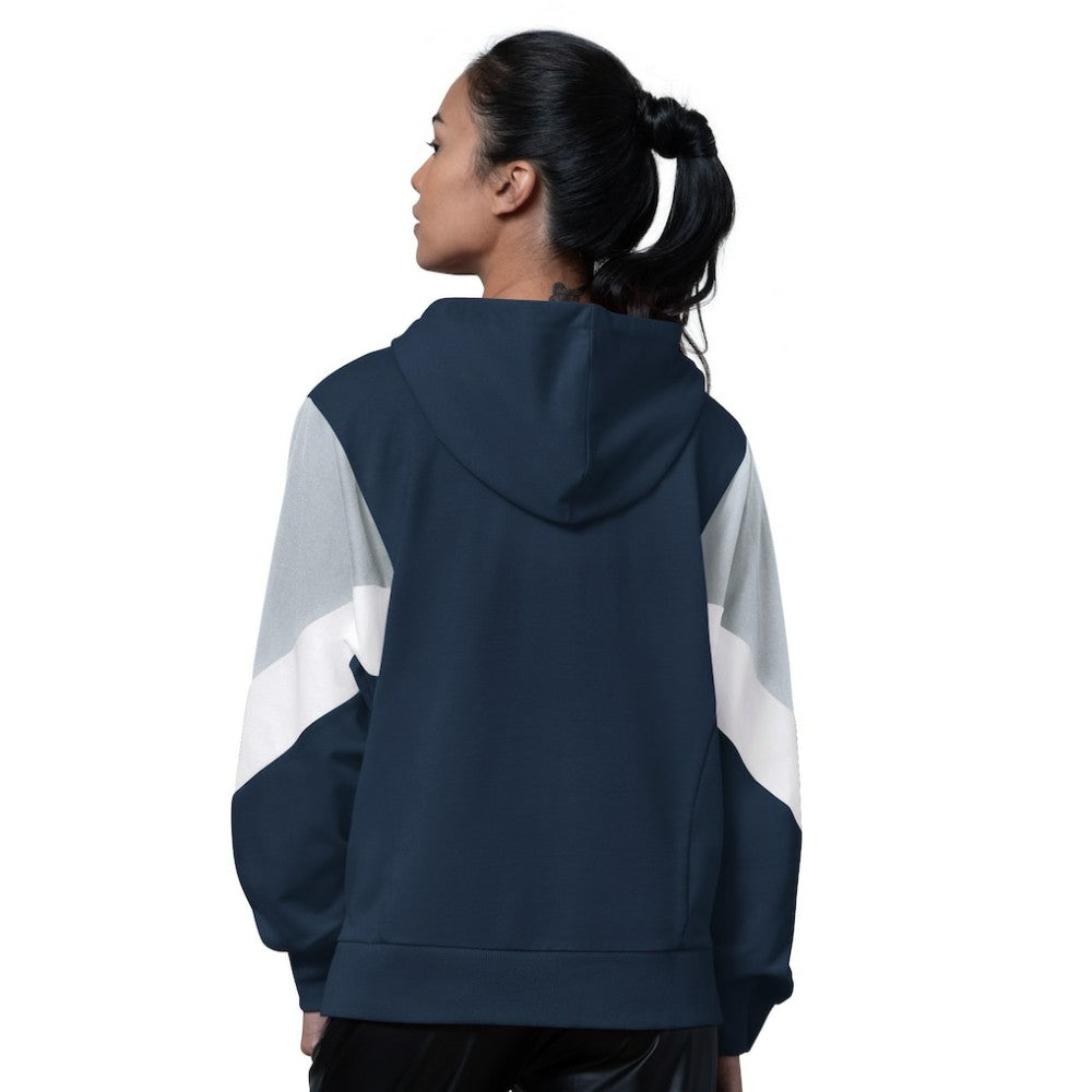 New York Yankees Starter Women's Scrimmage Pullover Hoodie - Navy Hoodies