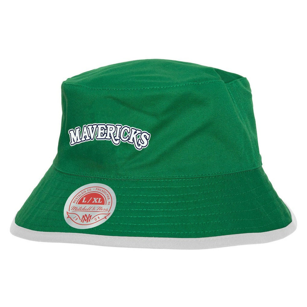 Dallas Mavericks Flip It Reversible Bucket Hat Navy