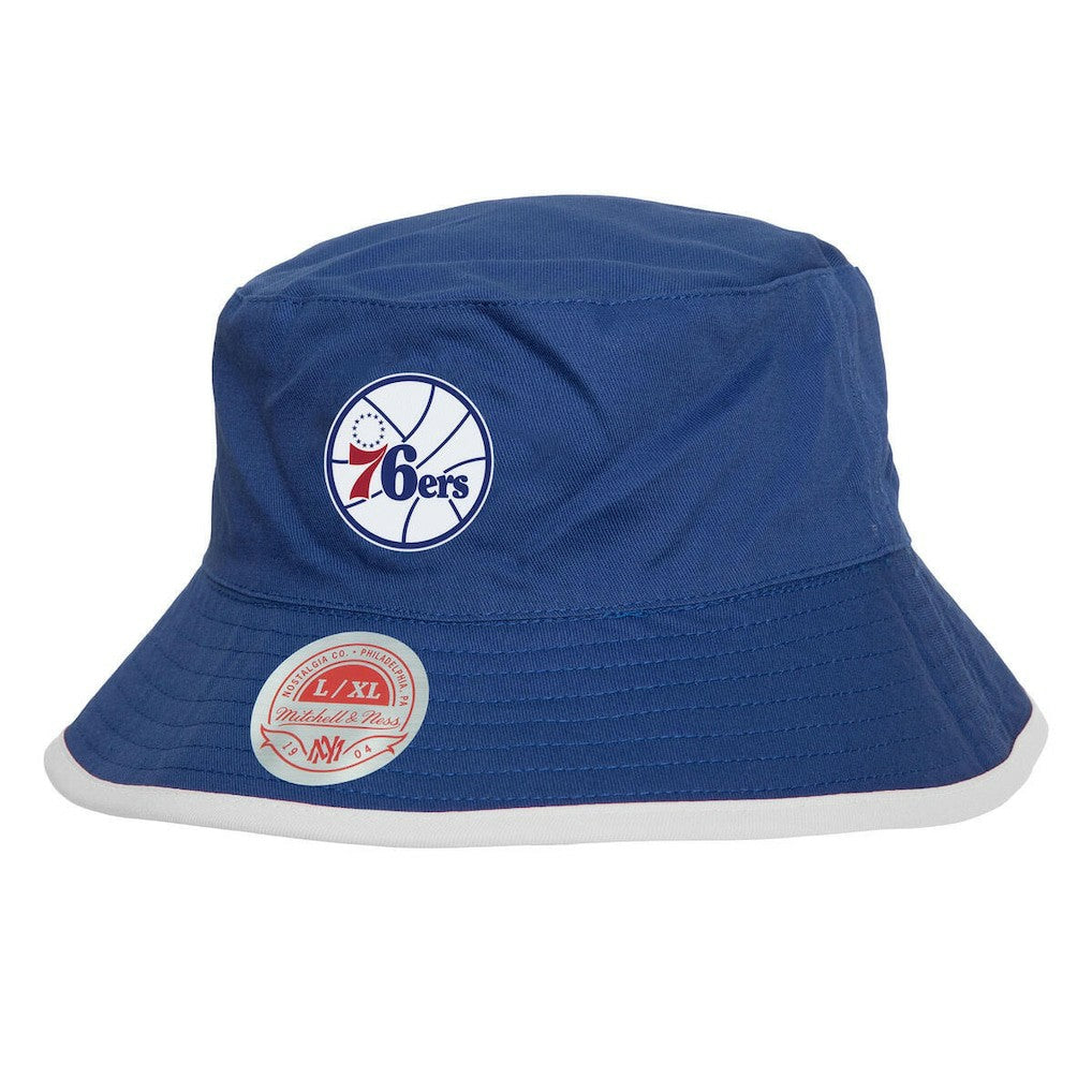 Philadelphia 76ers Flip It Reversible Bucket Hat Black