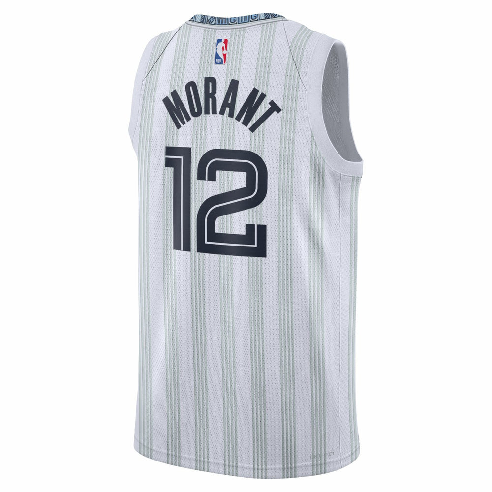 Ja Morant Memphis Grizzlies Unisex 2025/26 Swingman Jersey White City Edition