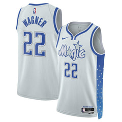 Franz Wagner Orlando Magic Unisex 2025/26 Swingman Jersey Silver City Edition