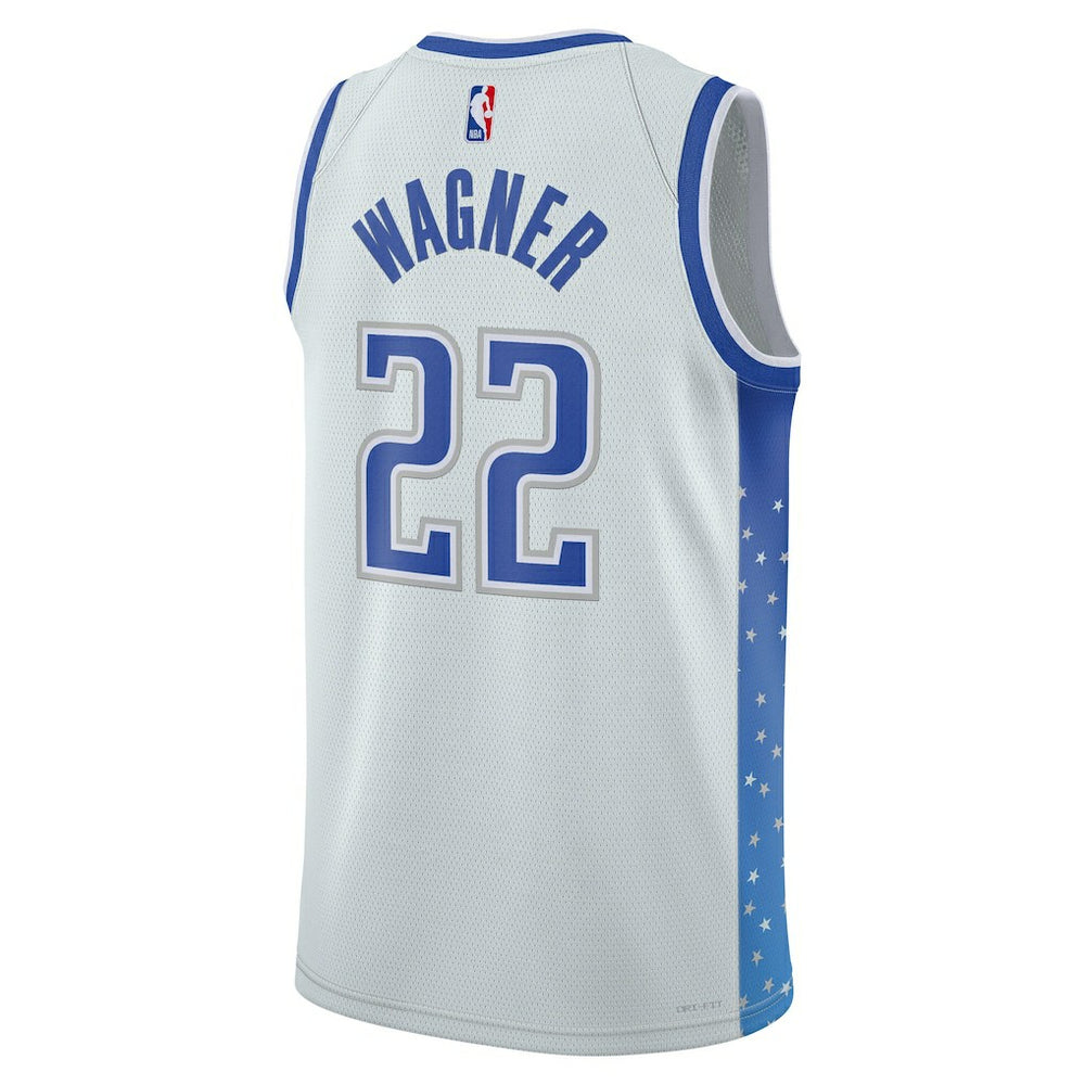 Franz Wagner Orlando Magic Unisex 2025/26 Swingman Jersey Silver City Edition