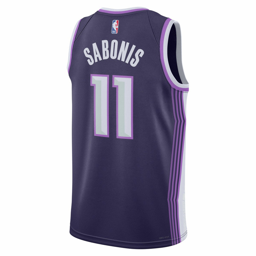 Domantas Sabonis Sacramento Kings Unisex 2025/26 Swingman Jersey Purple City Edition