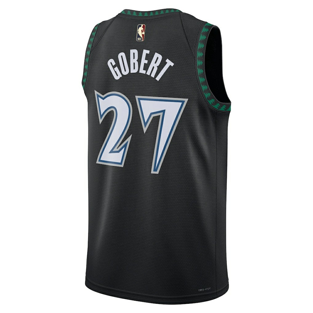 Rudy Gobert Minnesota Timberwolves Unisex Swingman Jersey Classic Edition Black