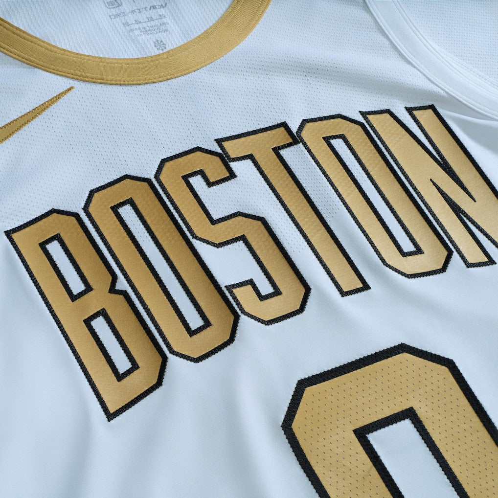 Jayson Tatum Boston Celtics Unisex 2025/26 Authentic Jersey City Edition White