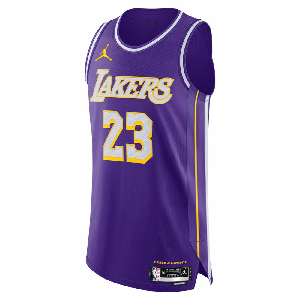 LeBron James Los Angeles Lakers Jordan Brand Unisex 2025/26 Authentic Jersey Statement Edition Purple