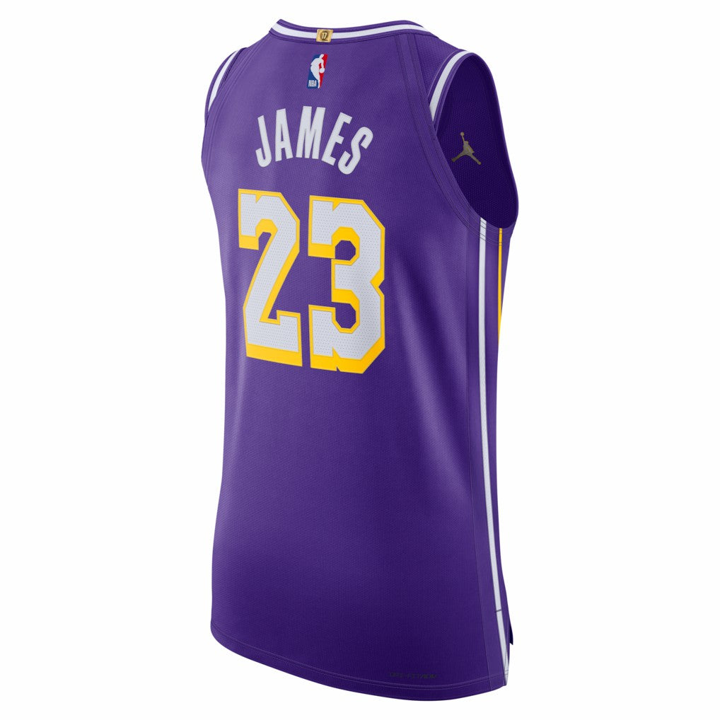 LeBron James Los Angeles Lakers Jordan Brand Unisex 2025/26 Authentic Jersey Statement Edition Purple